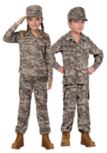 Camo Soldier Childs Costume Camo Soldier Childs Costume