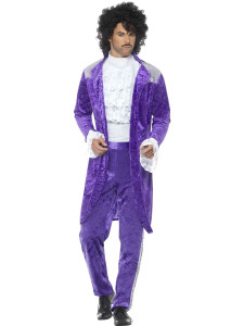 80s Purple Musician Costume 80s Purple Musician Costume