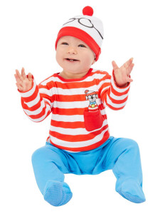 Where's Wally Baby Costume Where's Wally Baby Costume