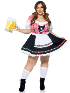 Beer Garden Babe Plus Size Costume Beer Garden Babe Plus Size Costume