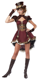 Steampunk Girl Adult Costume