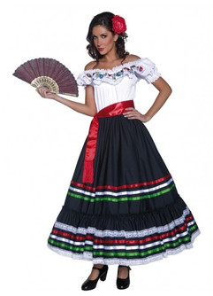 Sexy Senorita Mexican Womens Costume