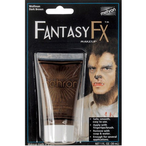 Wolf Brown Creme Makeup - Fantasy FX Mehron