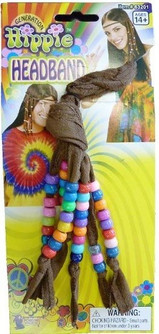 Hippie Headband With Beads
