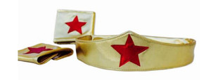 Wonder Woman Headband And Cuffs