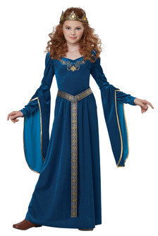 Medieval Girls Princess Costume