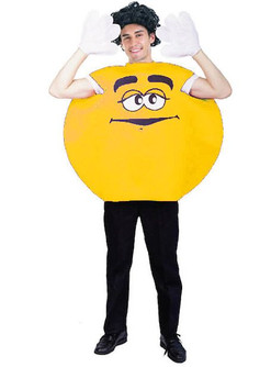 M&Ms Yellow Chocolate Costume