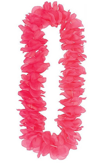 Pink Jumbo Hawaiian Lei 