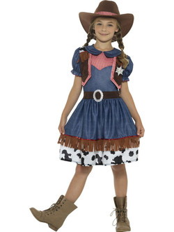 Texan Cowgirl Kids Costume