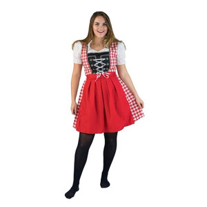 Women's Plus Size Oktoberfest Fraulein Costume 1X 2X 3X