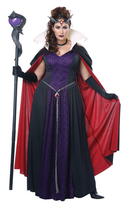 Evil Storybook Queen Plus Size Womans Costume Evil Storybook Queen Plus Size Womans Costume