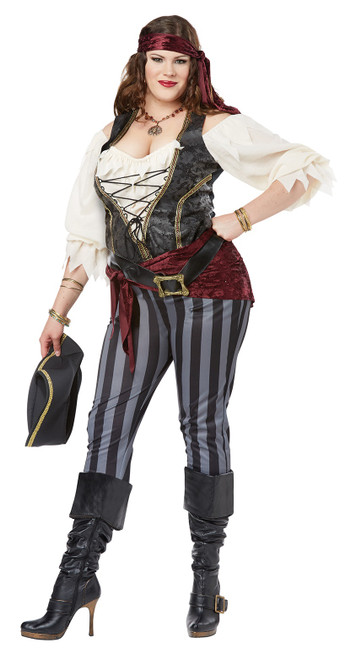 Brazen Buccaneer Womans Plus Size Costume Brazen Buccaneer Womans Plus Size Costume