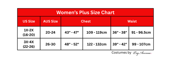 Red and Black Pirate Wench Womens Plus Size Costume