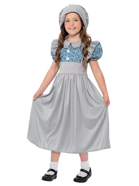 Victorian School Girl Pioneer Costume
