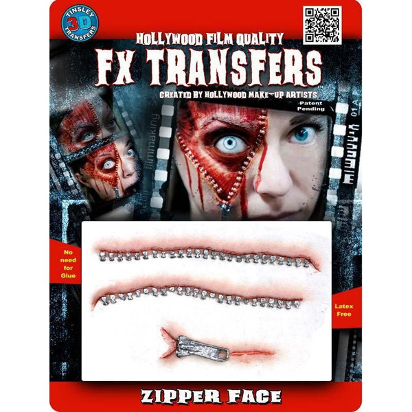 FX Transfers Zipper Face