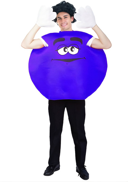 M&Ms Blue Chocolate Costume