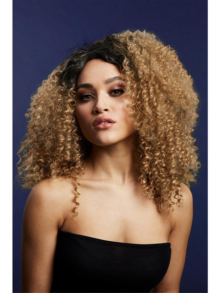 Caramel Lizzo Fever Wig