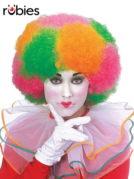Clown Multi Coloured Wig