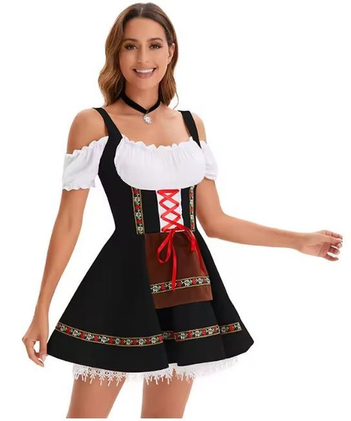 Black Oktoberfest Dress