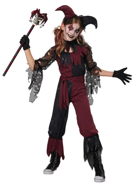 Psycho Jester Child Costume