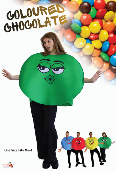 Coloured Chocolate Costume - Green