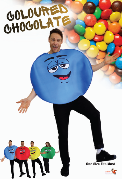 Coloured Chocolate Costume - Blue