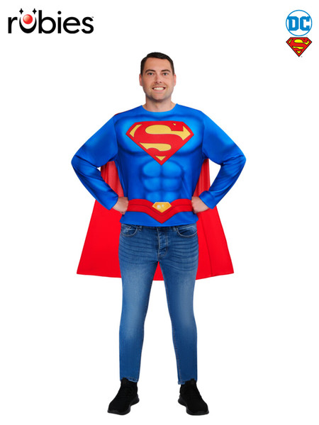 Superman Costume Top And Cape