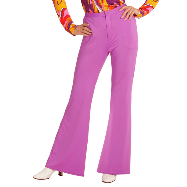 Pink Womens Flares - The 70s Groovy Style