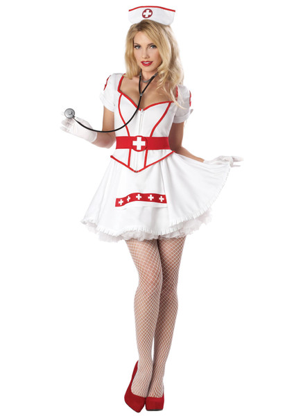 Deluxe Eye Candy Nurse Heart Breaker Costume