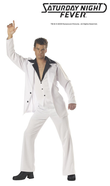 Disco Dude Costume Saturday Night Fever