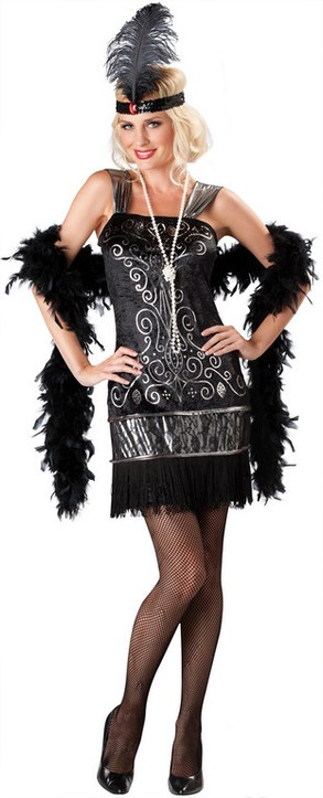 Flirty Flapper 1920s Costume