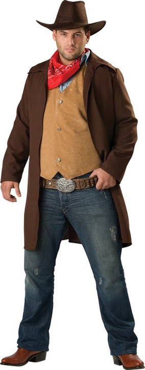 Rawhide Renegade Cowboy Costume Plus Size