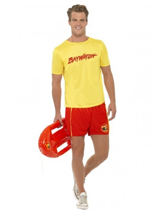 Baywatch Mens Lifeguard Costume