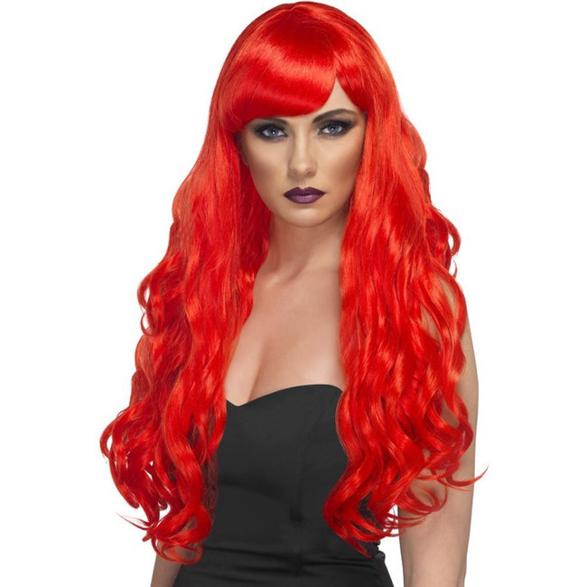 Desire Long Red Wavy Wig