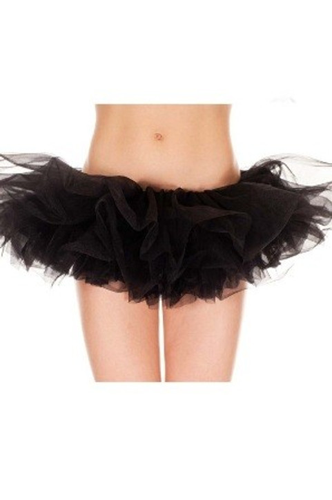 Tutu Petticoat Black Adult Costume