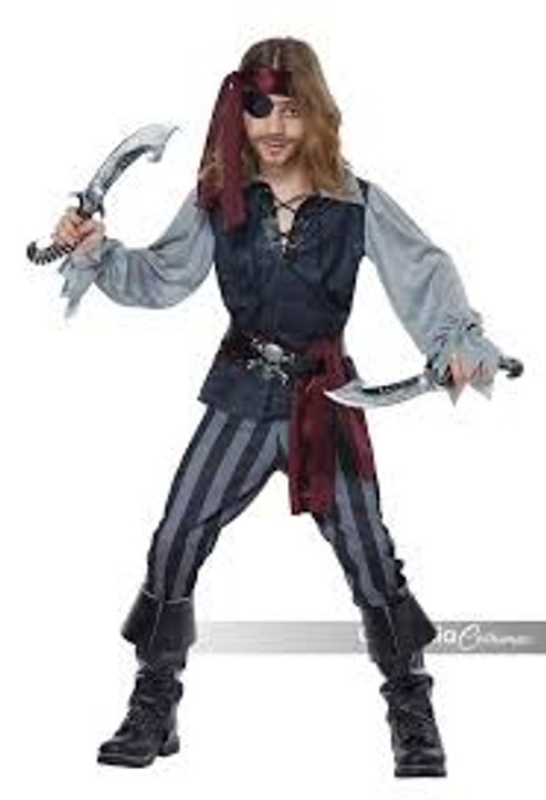 Sea Scoundrel Boys Pirate Costume
