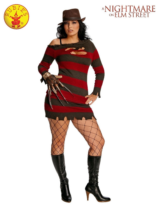 Freddy Krueger Womens Costume Plus Size