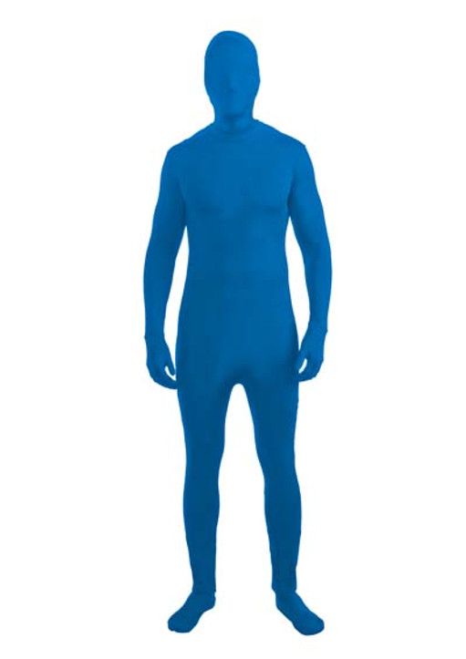 Blue Invisible Man Suit