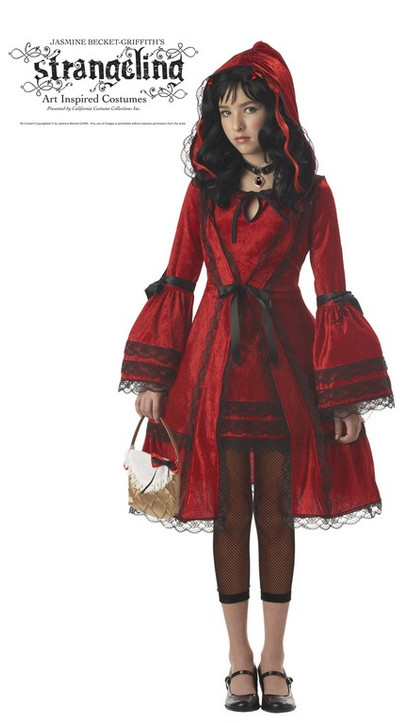 Red Riding Hood Tween Costume Strangeling