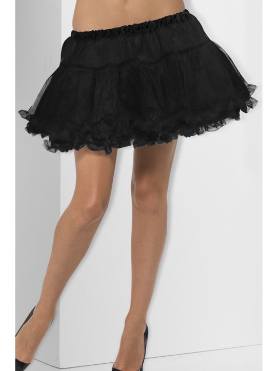 Petticoat Black With Satin Band