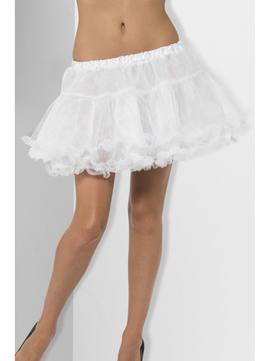 Petticoat White With Satin Band