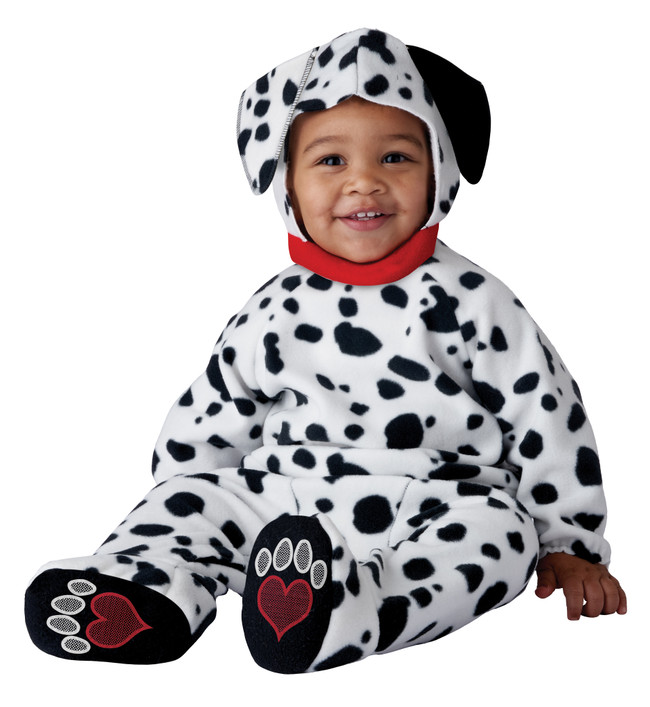 Adorable Dalmatian Infant Dog Costume