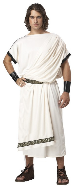 Men's Deluxe Classic Toga - Cream