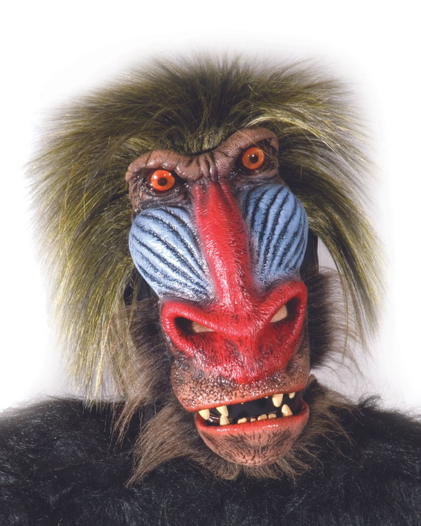 Baboon Deluxe Mask With Moving Mouth