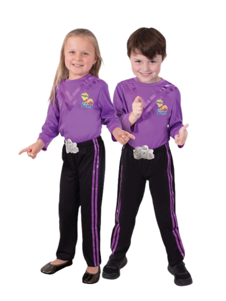 The Wiggles - Premium Wiggles Childs Costume - Purple The Wiggles - Premium Wiggles Childs Costume - Purple