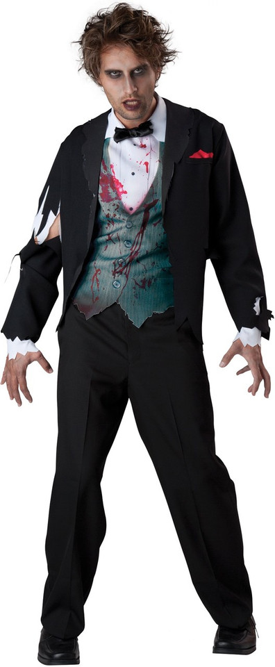 Gruesome Groom Zombie Costume