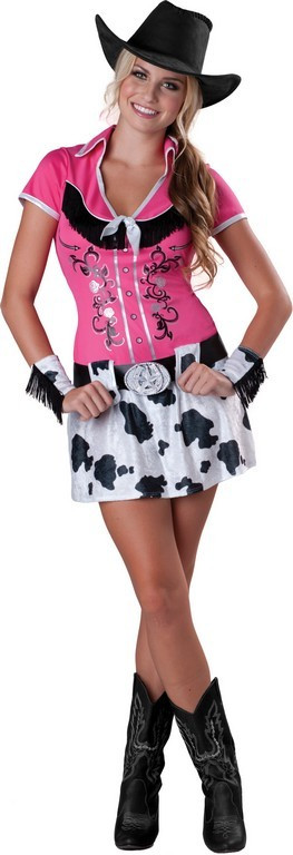 Cowgirl Bling Teen Girls Costume