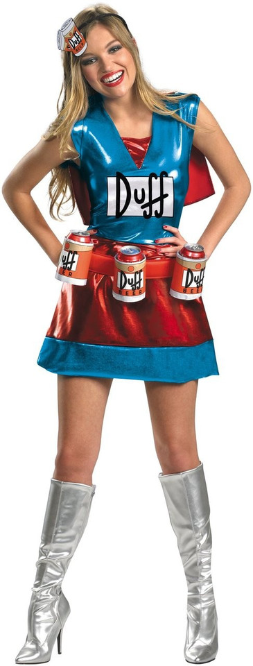 The Simpsons Duffwoman Costume