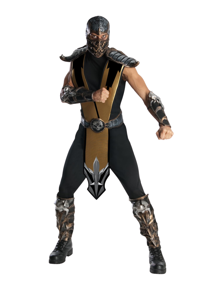 Scorpion Deluxe Costume Mortal Kombat