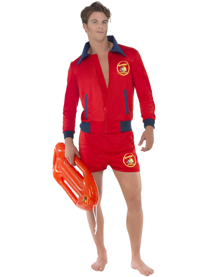 Baywatch Mens Adult Lifeguard Costume